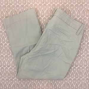 NYDJ Women’s Beige Chino Cropped Pants Size 10 E23
